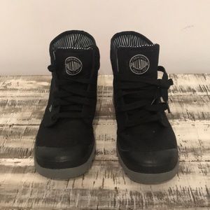 Palladium black boots